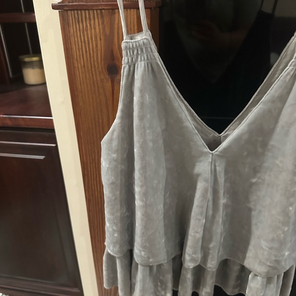 Aerie Gray Layered Camisole Top - Picture 9 of 9